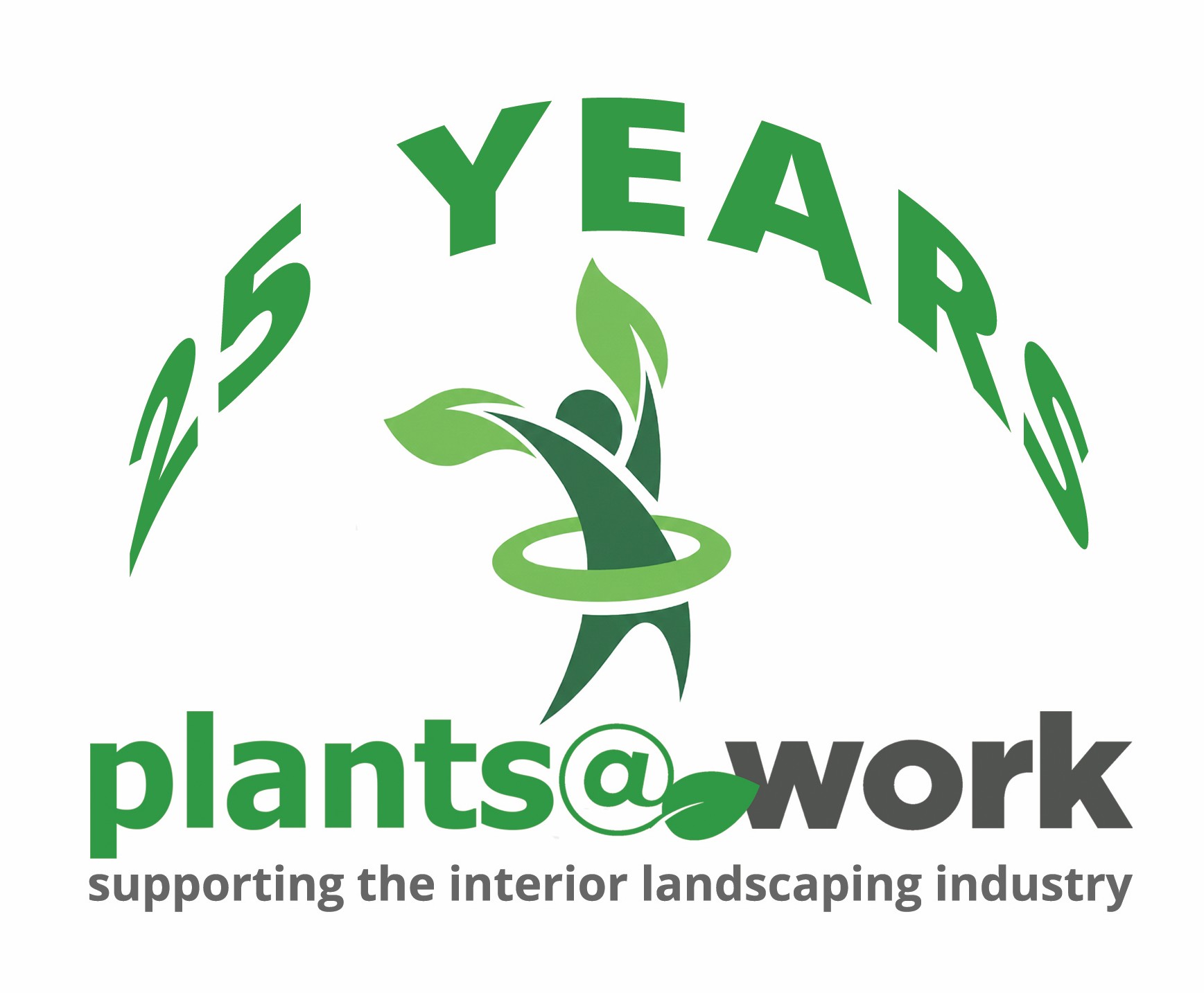 25 Years of plantswork logo