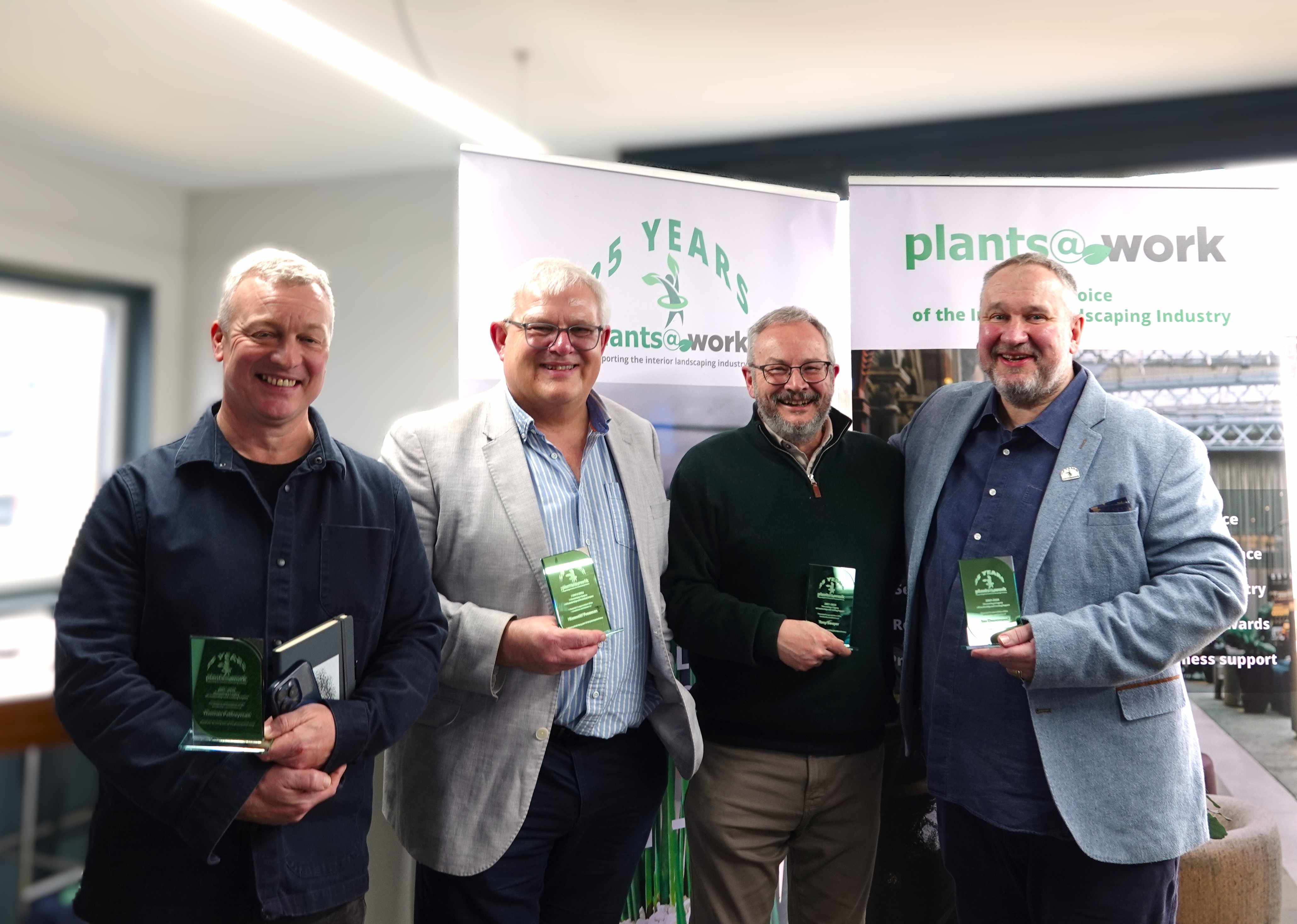 Chairman and trophies1