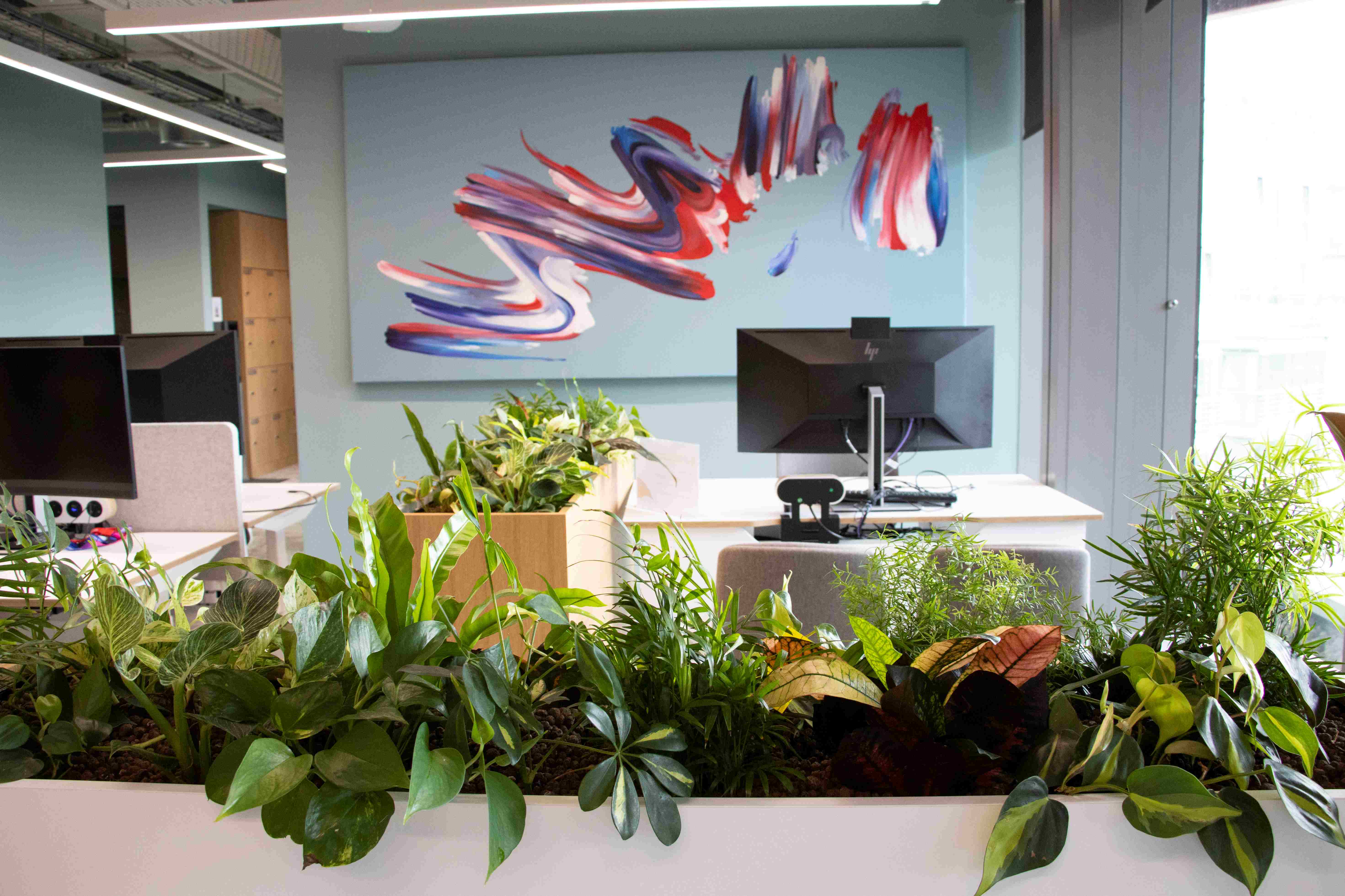 Photo 18 Built in Cabinet Planters lr
