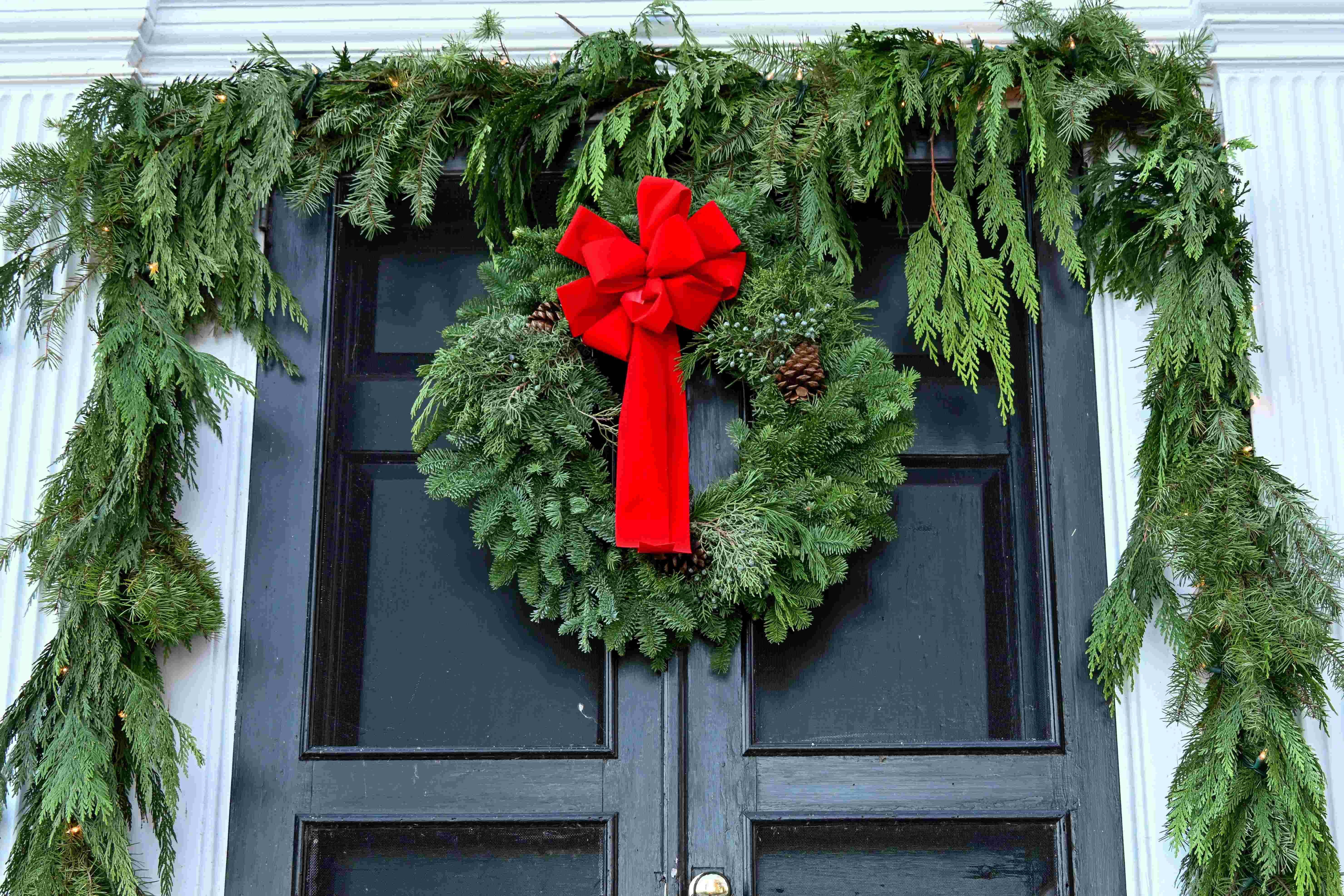 door decor christmas